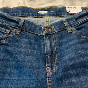 NWT Old Navy Boyfriend Jeans. Size 12